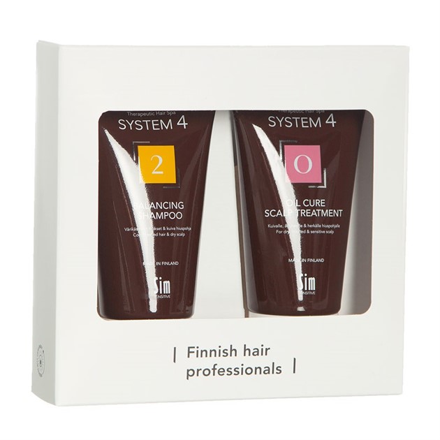 System 4 Kit Torr Hårbotten 75+75ml